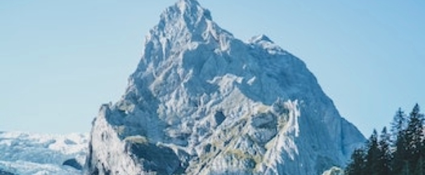 photo of the swiss peaks